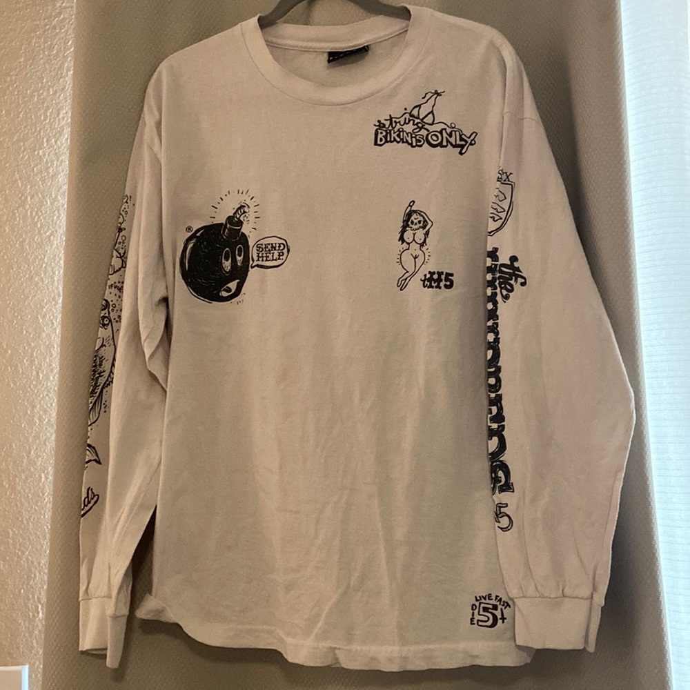 THE HUNDREDS BY TODD BRATRUD LONGSLEEVE